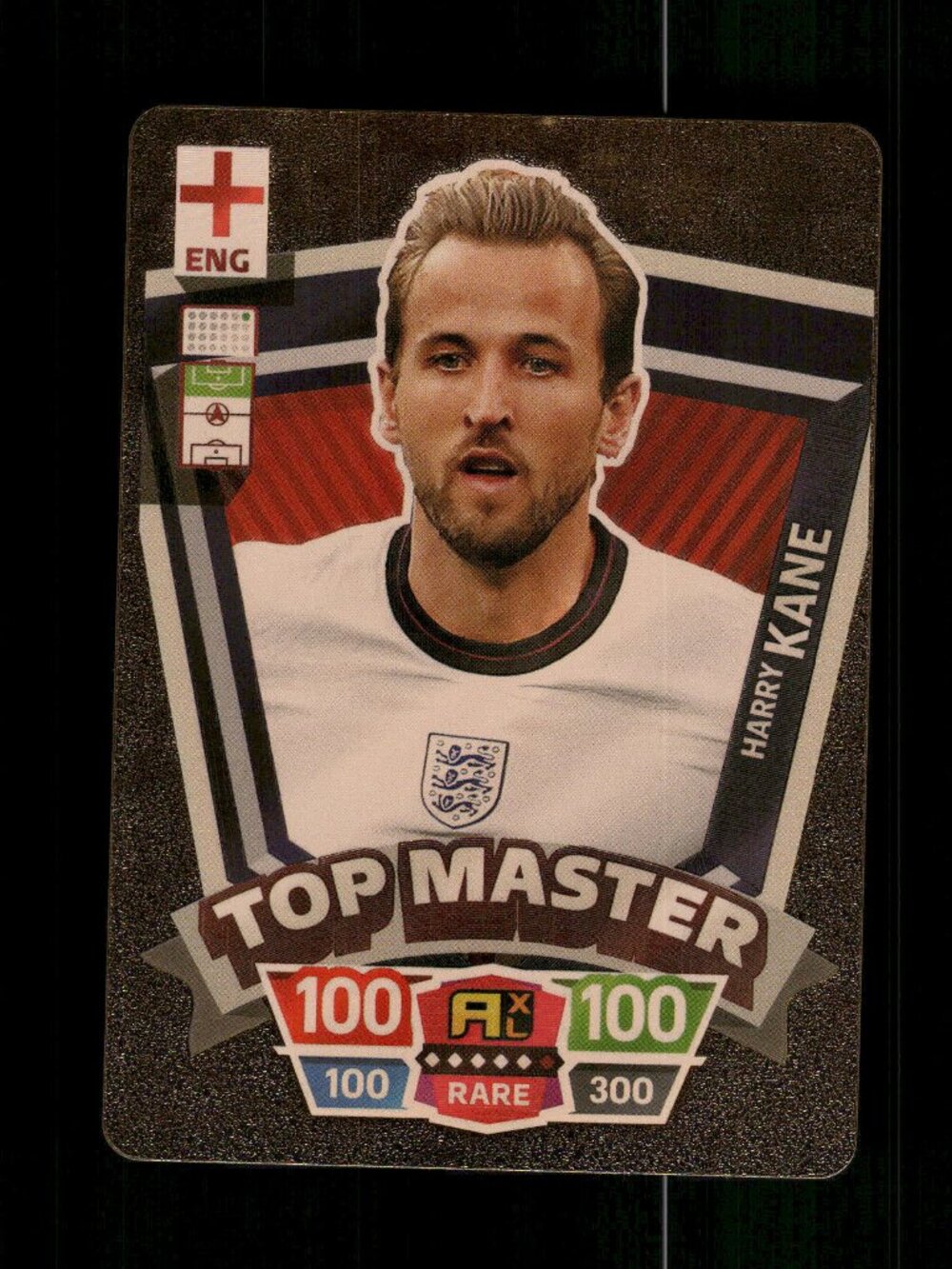 Metallic GOLD HARRY KANE Card Soccer Card ENGLAND Soccer FIFA World Cup